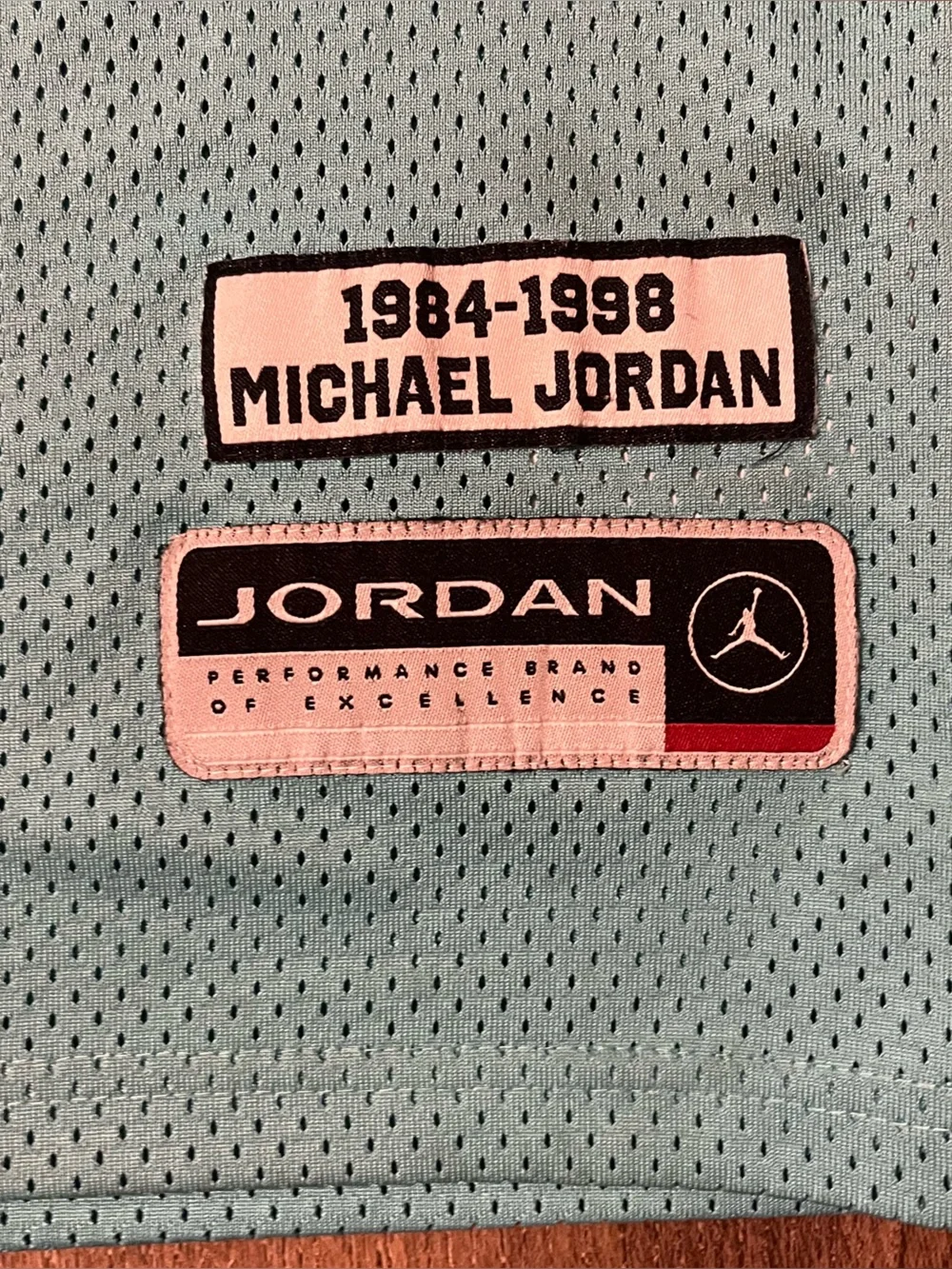 Jordan jersey aqua